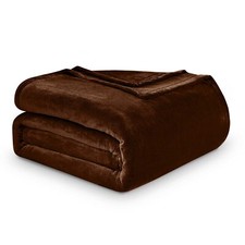 Faux Fur Mink Throw Luxury Super Soft Plain Large Bed Blanket Sofa Settee Throw