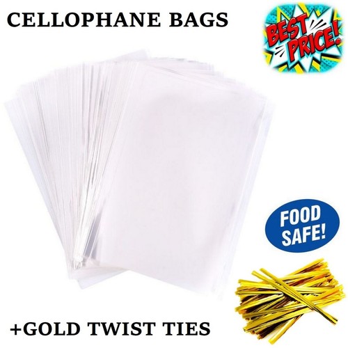 Clear cellophane sweet pop - clear,