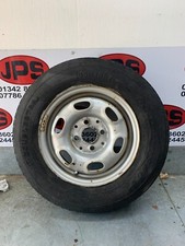 165 R13 LT wheel & tyre. 8 ply. 4 stud, 100pcd rim X JCB LT9 towerlight.£40+VAT