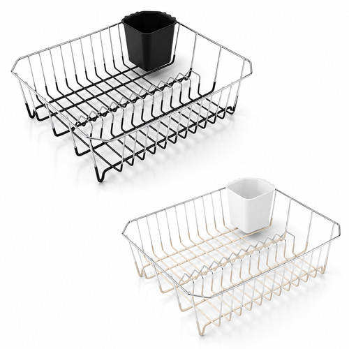 Dish drainer rack cutlery cup - dish,