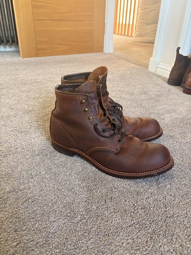 Red wing blacksmith boots - red,
