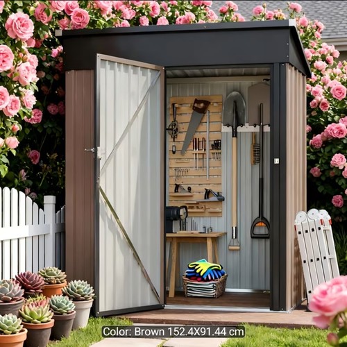 Metal garden storage - garden, shed