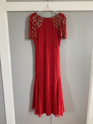 Virgos lounge red gold - red,