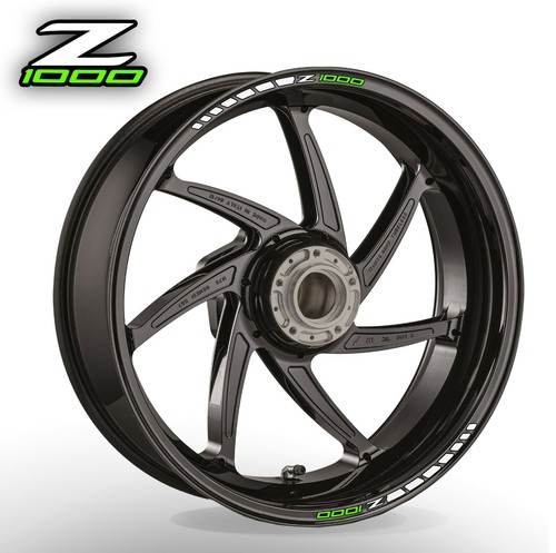 Z1000 wheel rim stickers
