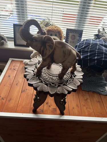 Elephant and table - elephant,