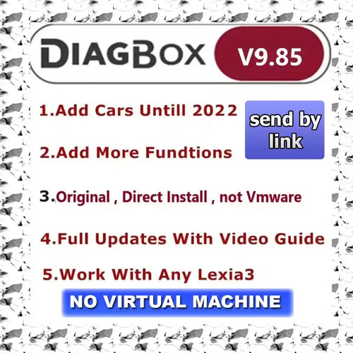Diagbox car diagnostic - diagbox, 9.85