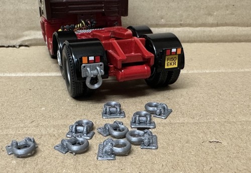 Scale truck tow hook ring - 1/50,