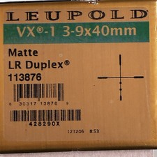 Leupold VX1 3-9x40 LR Rifle
