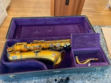 Vintage CG Conn Tenor Saxophone w/ Neck, Mouthpieces & Case