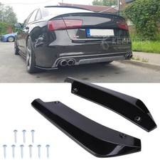 For Audi A3 A4 A5 S3 S4 S5 S6 Rear Spats Side Splitter Bumper Lip Chin Diffuser