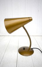 G.A. Scott grey desk lamp –