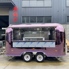 Airstream Food Truck Trailer with Food Truck Equipment, Custom Airstream Trailer