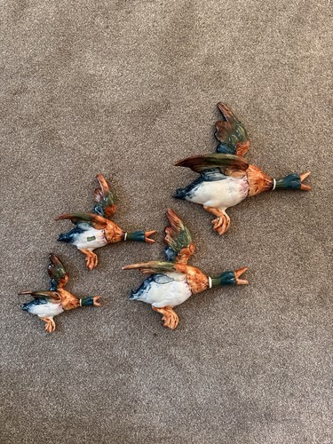 Beswick flying mallard duck - mallard,