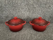 Le Creuset Red Mini Cocottes