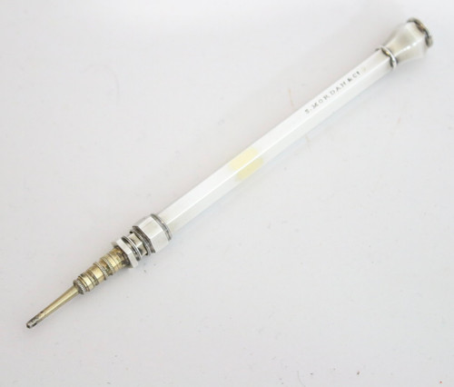 Antique solid silver sampson - solid,