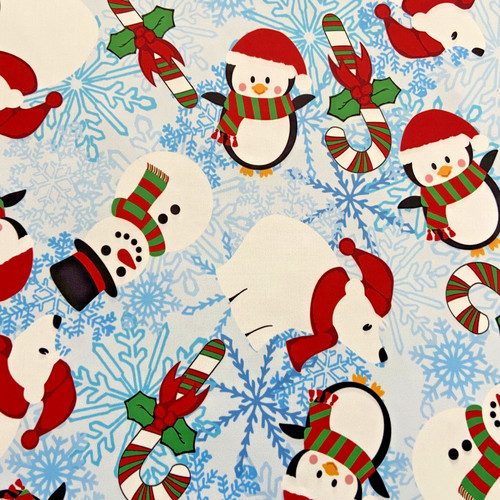 Christmas penguin jersey - christmas,