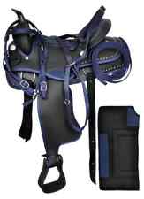 Designer Synthetic Western Barrel Racing Trail Horse Saddle All Size Available..