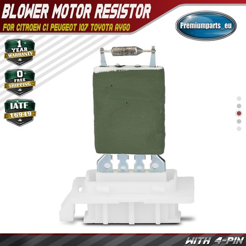 Heater blower motor resistor - heater,