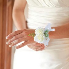 Silk Wrist Corsage Bracelet