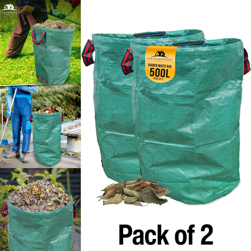 500l garden waste bags - 500l,