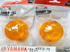 Yamaha YAS1 YAS3 LS2 RD125 RD200 LB80 R5 Signal Light Lens x2pc OEM 183-83312-70