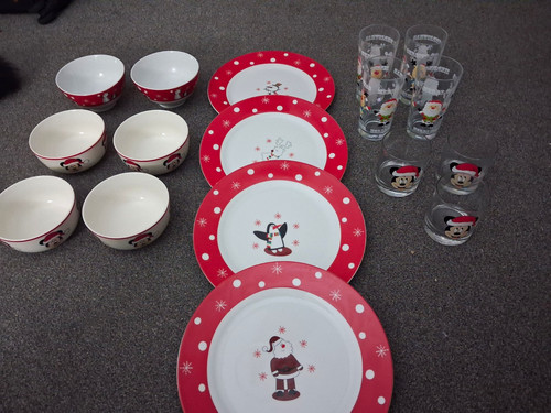Christmas tableware - christmas,