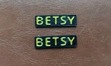 3D printed BETSY name plate