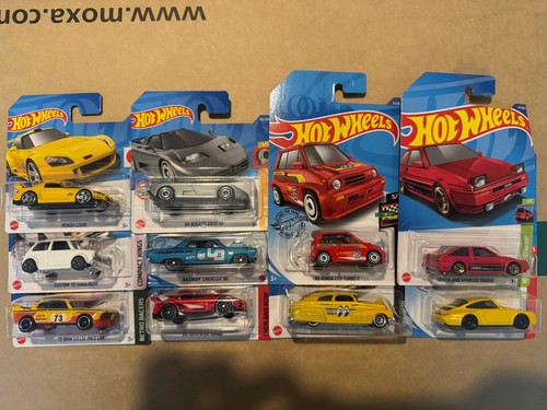10x hot wheels cars - 10x,