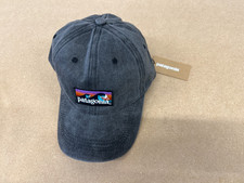 Patagonia Dark Gray Cap – Washed Style  Mountain Logo Patch  New with Tags