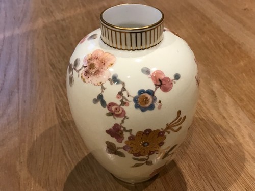 Vintage royal crown derby vase - derby,