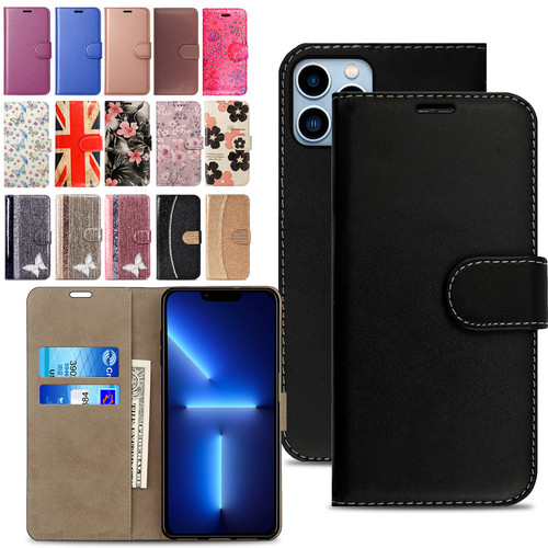 Leather wallet case for - leather,