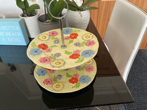 Vintage cake stand - cake,