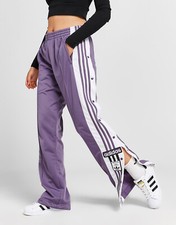 adidas Adibreak Popper Track Pants Shadow Violet Adicolor Classics Womens S M L
