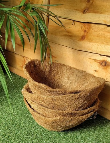 Natural coco hanging basket - 4,