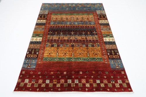 5x7 gabbeh animal rug - ft,