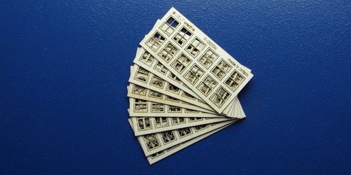 Gauge scale kit - 1/76,