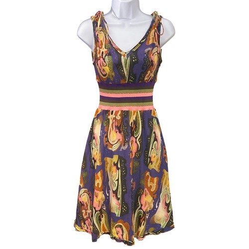 Vintage oilily abstract floral - vintage,