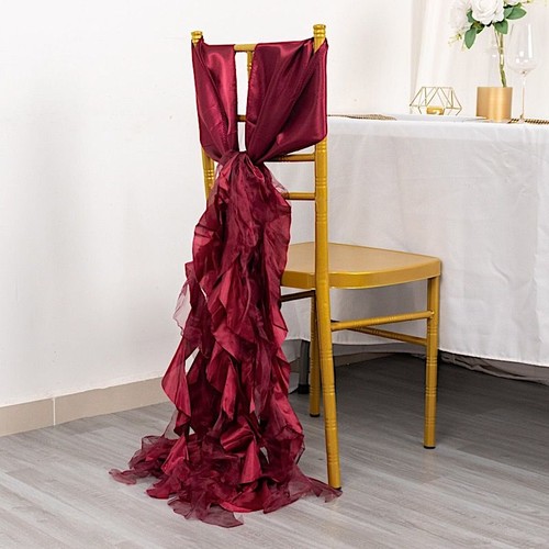 Burgundy curly willow - 5,
