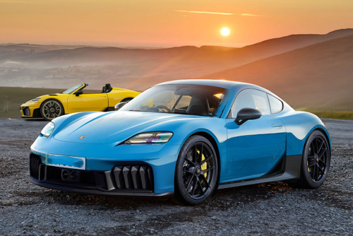 Porsche 718 boxster electric - porsche,