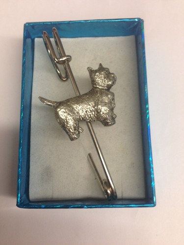Westie d03 pewter emblem on - emblem,