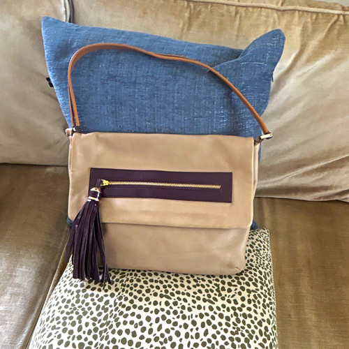 Anya hindmarch taupe leather - hindmarch,