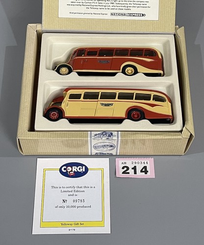 Corgi toys buses yelloway - toys,