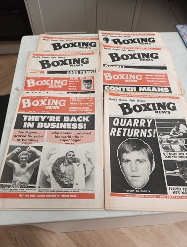Job lot boxing news vintage - job,