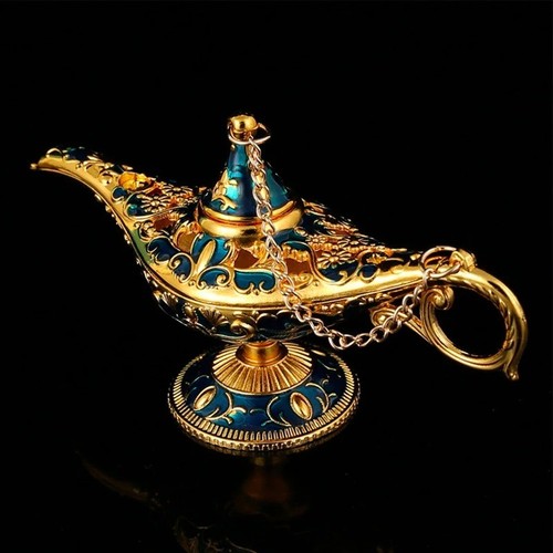 Vintage aladdin genie lamp - vintage,
