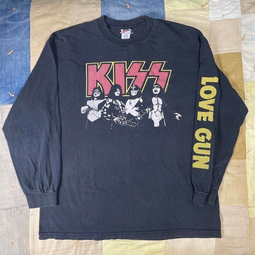 Vtg kiss love gun long - love,