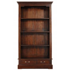 Open front library bookcase
