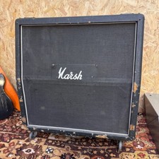 Vintage 1977 Marshall 4x12 Guitar Amplifier Cabinet w Celestion G12M *Ex. BUDGIE