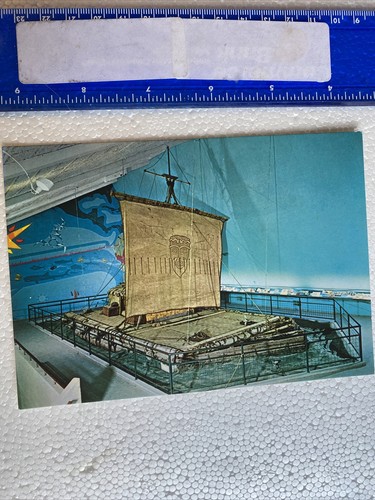 Postcard norway oslo kon - oslo, kon-tiki