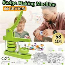 Button Maker Machine 58mm DIY