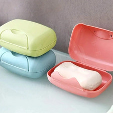 Travel Waterproof Soap Dishes Soap Case Soap Box Soap Holder Container UK
